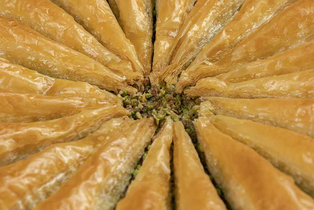 Fıstıklı Havuç Dilimi Baklava